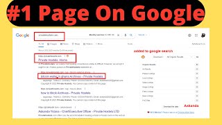 How To Rank #1 Page On Google in 1 Week (With Proof)
