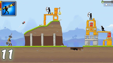 Boom Stick Gameplay 11, Android Games Walkthrough ios Simulato‪r Trailer