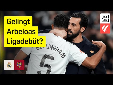 Arbeloa übernimmt: Real Madrid - UD Levante | 20. Spieltag | LaLiga | DAZN Highlights