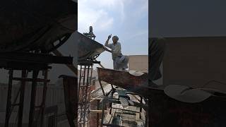 Chath Ki Dhalai Ka Tarika | Concrete Machine Operator Hard Work | Zahid Concrete Info