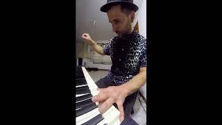 Video thumbnail of "Tu Voz Piano salsa cover Chucho Carreta cover"