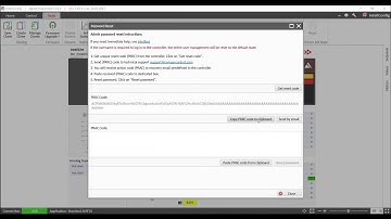 How to reset password in a  ComAp controller
