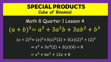 TAGALOG | Cube of Binomial | Special Products | Math 8 Quarter 1 Lesson 4