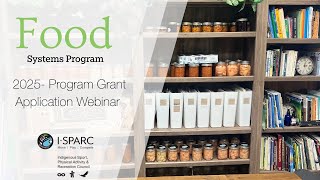 2025 Food Systems Grant Application Webinar