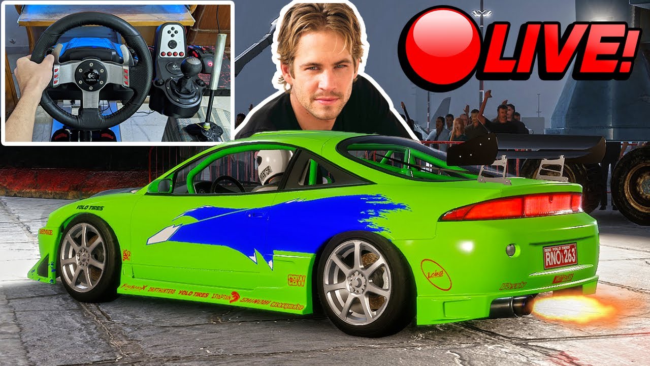 🔴LIVE CarX Drift Racing Online W/ G27 + Wheel Cam - F&F