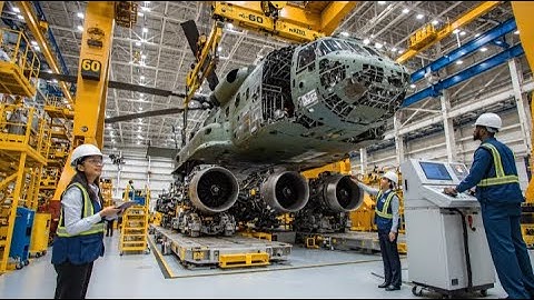 Inside The CH-53k King Stallion Factory Building Multi Million Dollar Powerful Helicopter