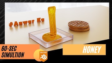 Honey realistic 3D Simulation