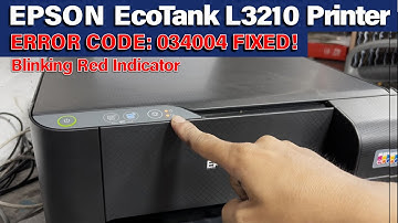 HOW TO DIAGNOSE OR TROUBLESHOOT AND RESOLVE 034004 EPSON PRINTER ERROR.