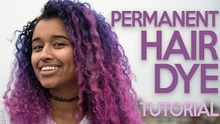 BRIGHT Hair Dye Tutorial Using *PERMANENT* Dyes! | Clairol Professional FLARE Me Hair Dye Tutorial