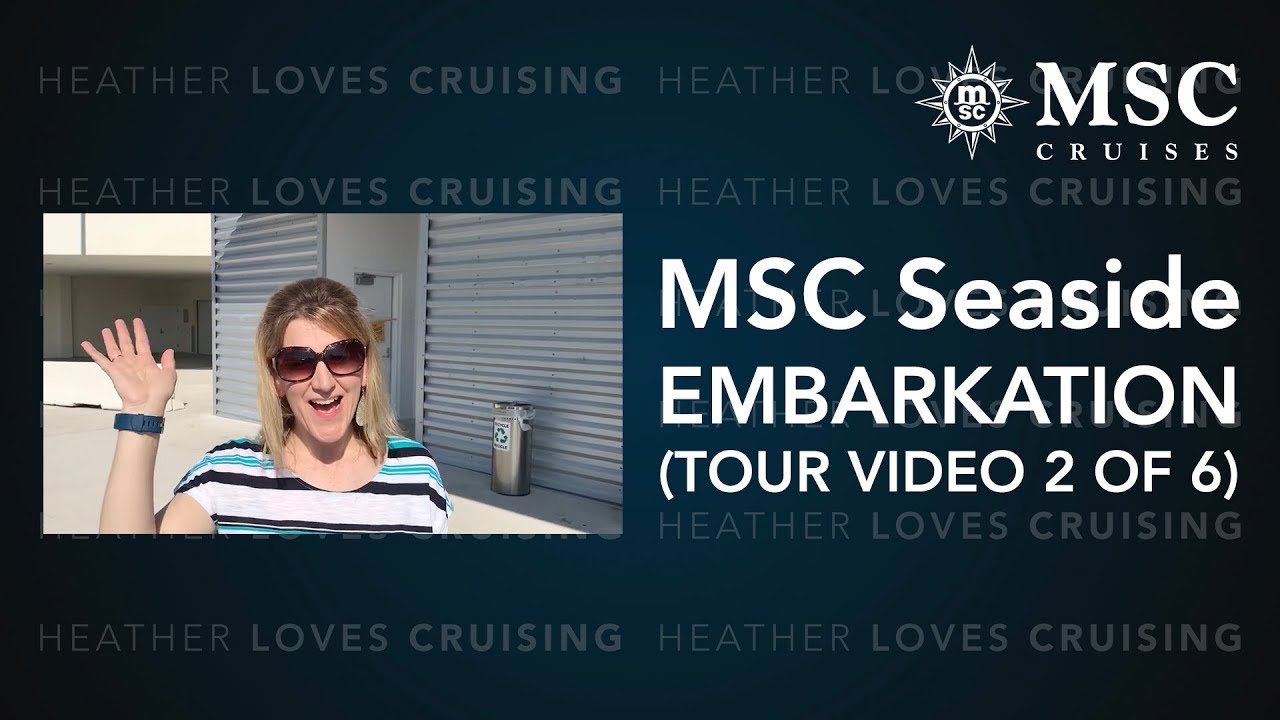 msc cruises embarkation form