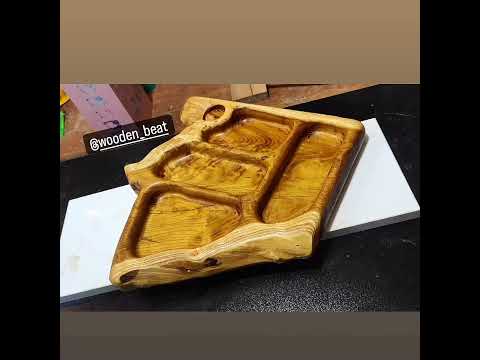 سینی چوب شاه توت