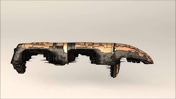 EVE Online Apocalypse Render with Blender Cycles