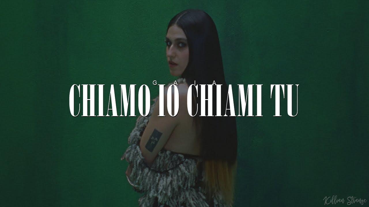 Gaia - CHIAMO IO CHIAMI TU (Testo\Lyrics) acordes