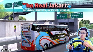 Map Jakarta paling "NYATA" ada di ETS2 loh ‼😱 Map Java Road Revolution feat Rosalia Indah XDD screenshot 5