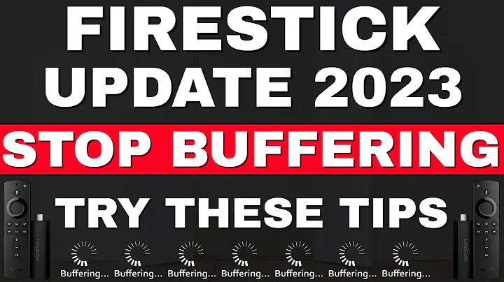 FIX FIRESTICK BUFFERING! - 3 TIPS TO HELP YOUR MOVIES & TV SHOWS!