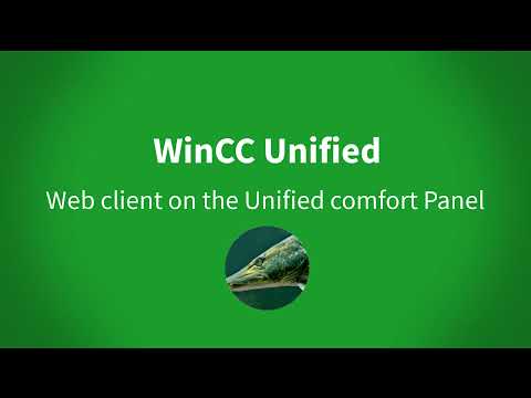 WinCC Unified Comfort Panel V17: usage of the Webclient