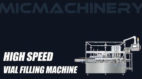 High Speed Vial Filling Machine of 2025 Chinese Manufacture.Machinery