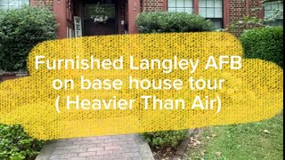 Langley AFB furnished House tour