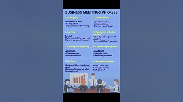 Business meetings Phrases #learnenglish #vocabulary #trending #study #education #grammar #practice
