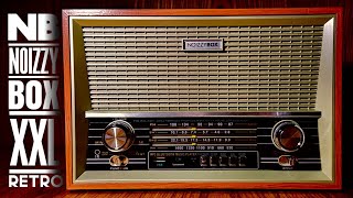नौईज़ी बॉक्स का बड़ा रेट्रो रेडियो | NOIZZY BOX RETRO XXL 4 BAND FM / AM / SW1 / SW2 / RADIO