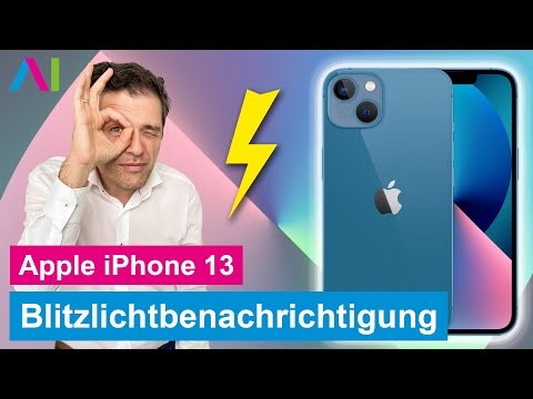 Apple iPhone 13 - Blitzlichtbenachrichtigung aktivieren •  • 📱1️⃣3️⃣ • ⚡️ •