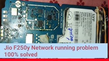 Jio F250Y Network Running Problem\JIo F220b Network Solution 100% Solution