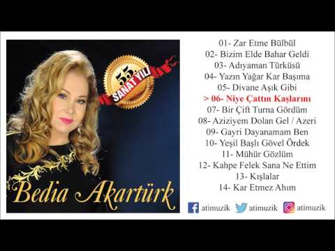 Bedia Akartürk -  Niye Çattın Kaşlarını [Official Video] 55. Sanat Yılı