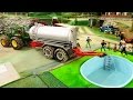 Rc Tractors & A New Swimming Pool -  Heavy Machinery  In Action