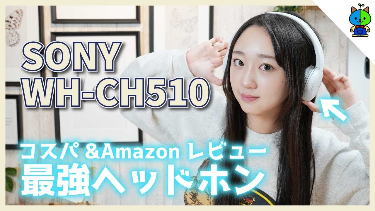 SONY ワイヤレス ヘッドセット WH-CH510 買ったん！Amazonで4000円
