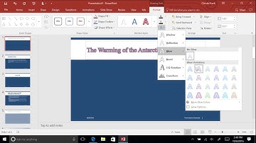 Microsoft PowerPoint 2016 - Module 5:  Inserting and Formatting Text