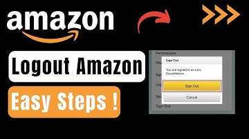 How To Logout Amazon Account From All Devices !