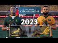 Springboks vs australia  rugby championship 2023 rugby challenge 4