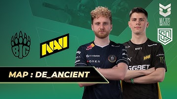 [FULLMATCH] DE_ANCIENT | NAVI VS BIG | LEGENDS STAGE | PGL MAJOR ANTWERP 2022