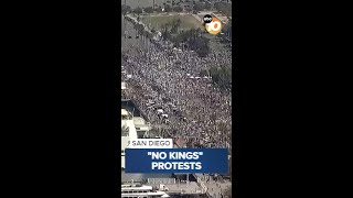 "No Kings Protests" in San Diego