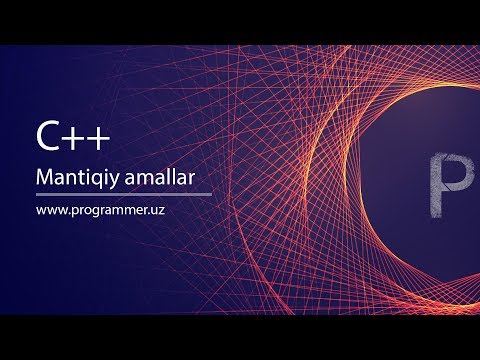 Video: Visual Basic da mantiqiy operatorlar nima?