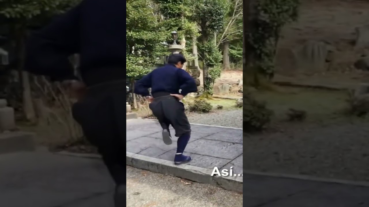 Un verdadero NINJA japonés!!! 