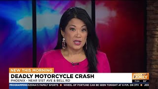 Motorcyclist killed after running red light in Phoenix