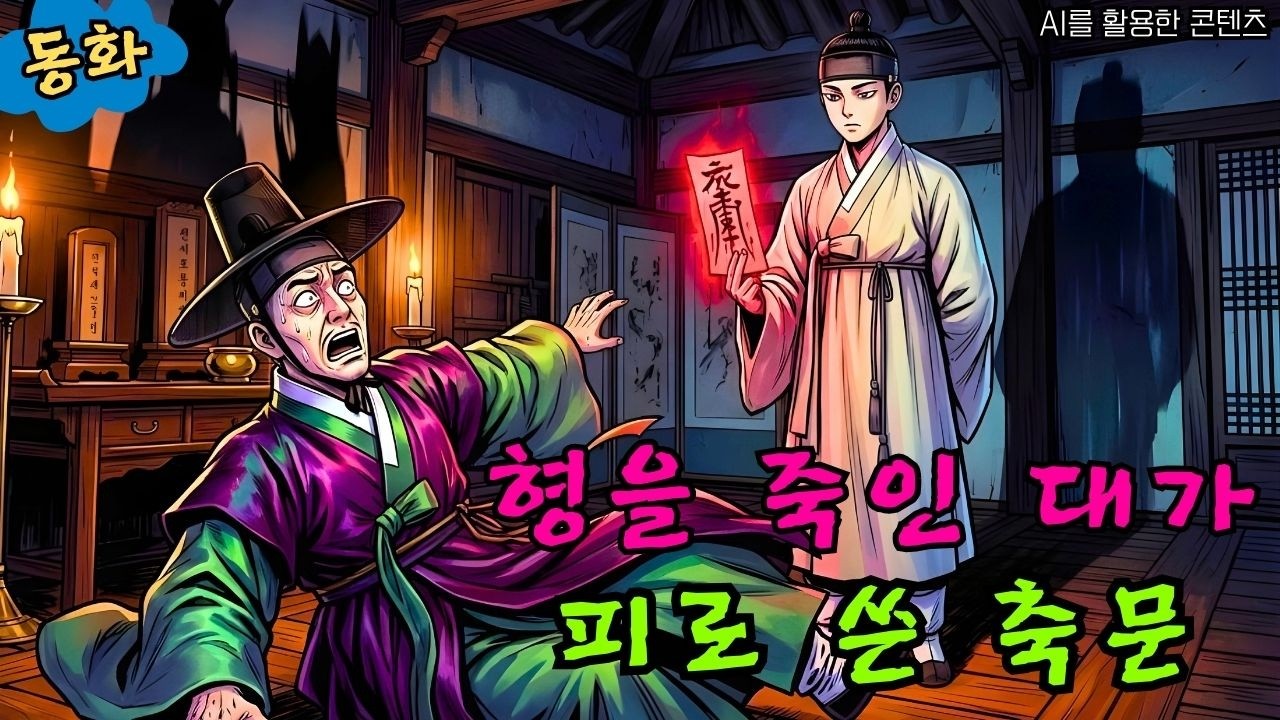 10년 전 죽인 조카가 제사상에 올린 피 묻은 축문의 비밀ㅣ옛날이야기 ㅣ민담 ㅣ오디오북ㅣ전설ㅣ설화 ㅣ야담