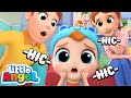 Oh No! Baby John Got Hiccups! | Little Angel Kids Songs & Nursery Rhymes