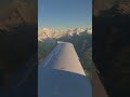 MSFS2020 Cirrus SR22 flying over mountains (Aosta)