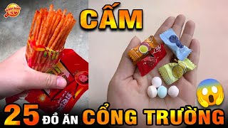 🔥 25 Đồ Ăn Đồ Chơi Cổng Trường Bị Cấm Ở Nhiều Nước...Nhưng Vẫn Bầy Bán Đầy Cổng Trường I Kính Lúp TV