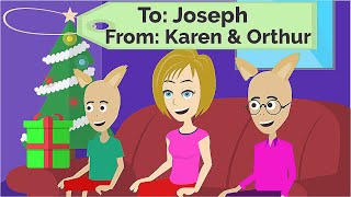 Joseph Hangs Out With Orthur And Karen On Christmas Grounded
