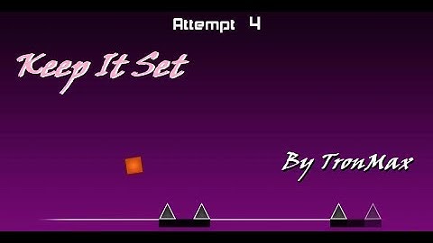 The Impossible Game - Custom Level - Keep It Set [MED1UM]