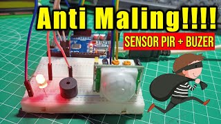 Alarm Anti Maling!!! Menggunakan Sensor PIR