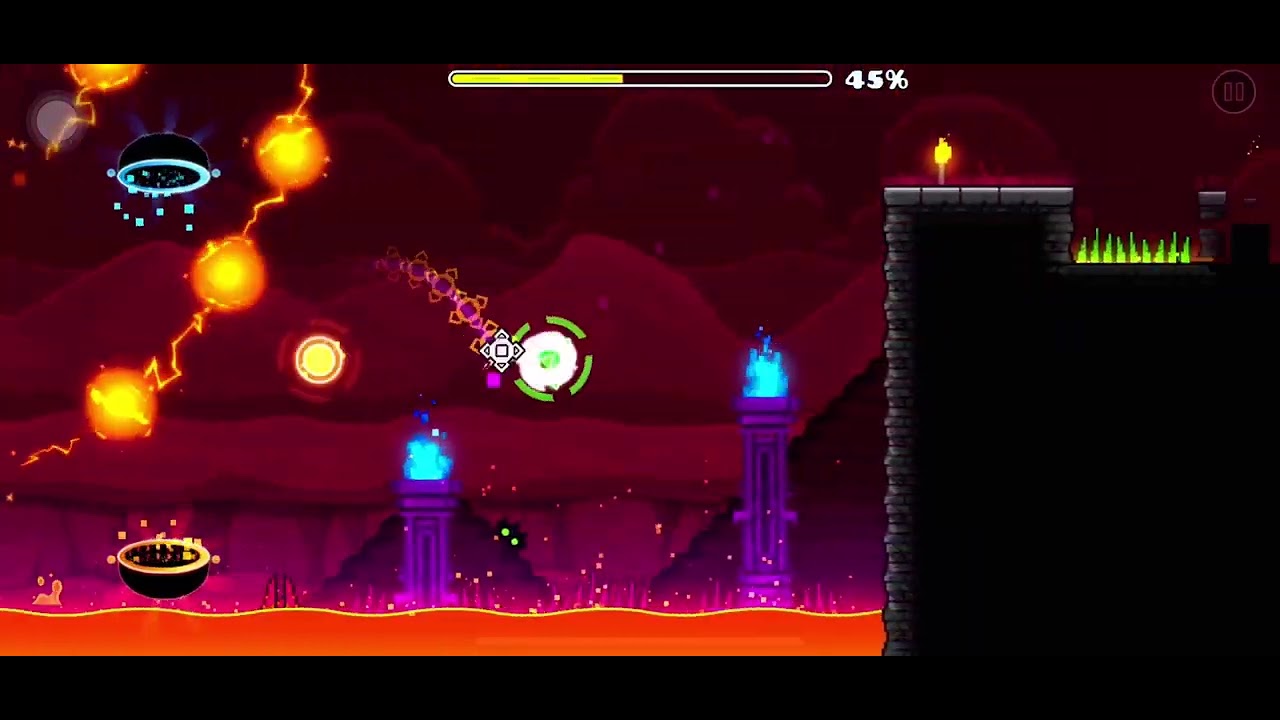 Geometry Dash - Level 22 : (Dash) 100% - YouTube