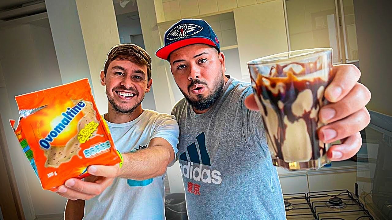 FIZ MILK SHAKE DE CAPUCCINO COM OVOMALTINE