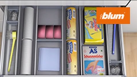 ORGA-LINE: Practical storage for cleaning materials directly under the sink | Blum