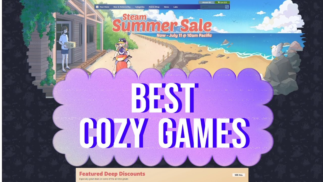 Best Cozy Games 2024 Steam Sale Must Buys YouTube 