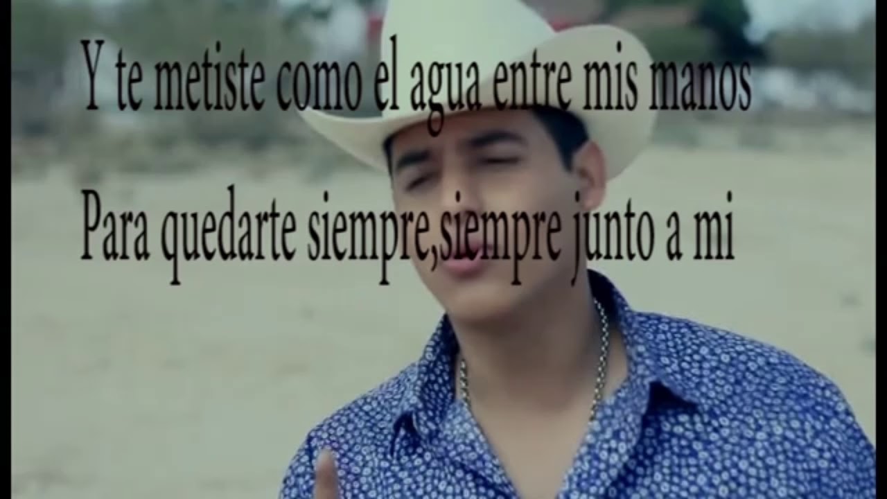 ARIEL CAMACHO Te Metiste Letra YouTube