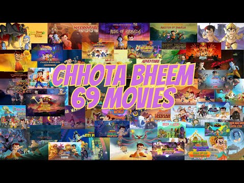 Chhota Bheem all movie list || Chhota Bheem 69 movies (2008 - 2024) || Chhota bheem all movie names